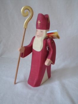 Ostheimer St. Nikolaus groß mit Stab