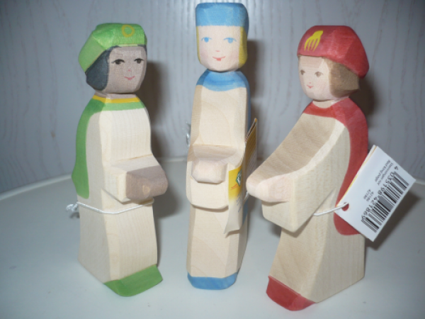 Ostheimer 3 Sternsinger rot blau grün